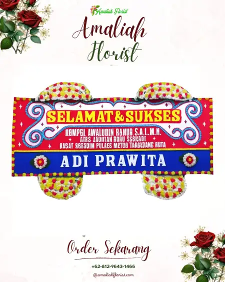Papan Bunga Ucapan Selamat Karangtumaritis